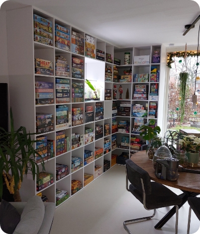 Hoek boekenkast